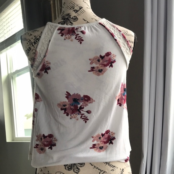 Blouse Pink Flowers S BOHO - Picture 4 of 6